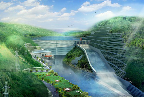 靖远老挝南塔河1号水电站项目